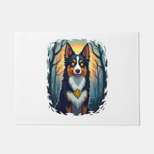Ghoul Greyhound Dash Doormat