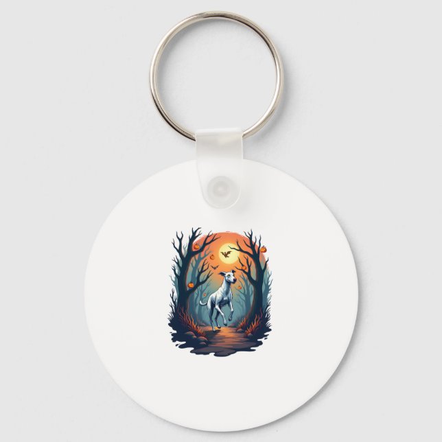 Ghoul Greyhound Dash Key Ring (Front)