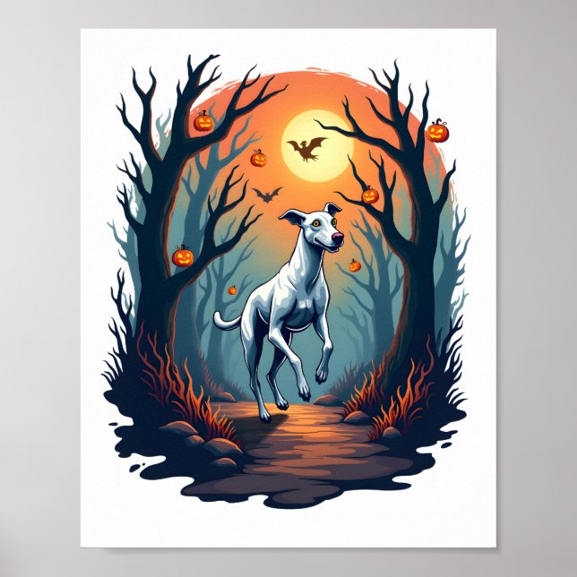 Ghoul Greyhound Dash Poster (Front)