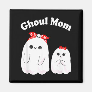 Ghoul Mum Mother Ghost Mama Funny Woman Halloween Magnet