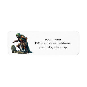 Ghoul Return Address Label