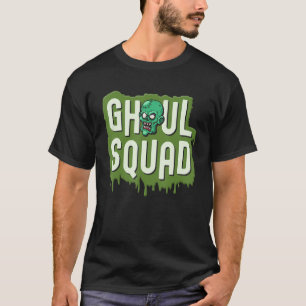 Ghoul Squad Halloween Crew Cute Zombie T-Shirt