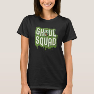 Ghoul Squad Halloween Crew Cute Zombie T-Shirt