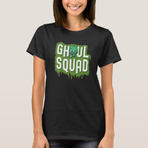 Ghoul Squad Halloween Crew Cute Zombie T-Shirt