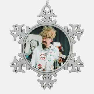 Ghoulardi (On the Set-2) Pewter Snowflake Ornament