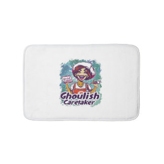 Ghoulish Caretaker Nurse Bath Mat