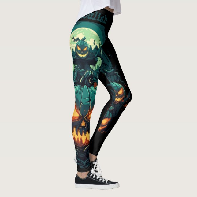 Ghoulish Glare Leggings (Right)