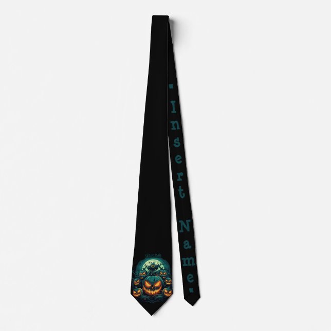 Ghoulish Glare Tie (Front)