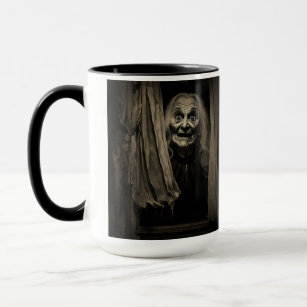 Ghoulish Neighbour Looking for Coffee Mug