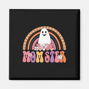 Ghoulish Party Lovers Creepy Zombie Ghost Boo Flow Magnet