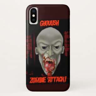 Ghoulish Zombie Attack iPhone X Case