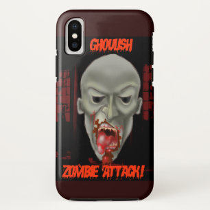 Ghoulish Zombie Attack iPhone Cases
