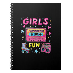 Ghouls Just To Have Fun 80S Classic Retro Vibe Ce Notebook