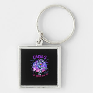 Ghouls Just To Have Fun Key Ring