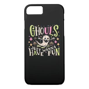 Ghouls Just Wanna Have Fun Creepy Design iPhone 8/7 Case
