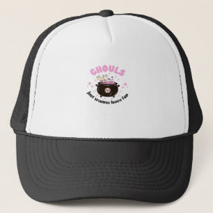 Ghouls Just Wanna Have Fun Cute Halloween Trucker Hat
