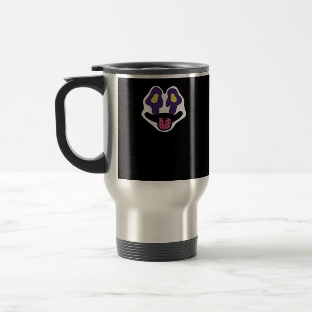 Ghouls Just Wanna Have Fun Design & Quote Travel Mug (Left)
