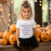 Ghouls Just Wanna Have Fun Girls White Halloween