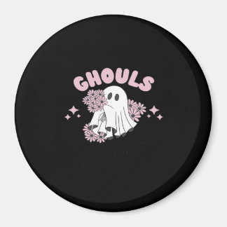 Ghouls Just Wanna Have Fun Halloween Art Basic Sty Magnet