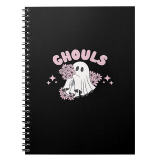 Ghouls Just Wanna Have Fun Halloween Art Basic Sty Notebook