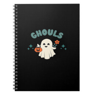 Ghouls Just Wanna Have Fun Halloween Art Funny Quo Notebook
