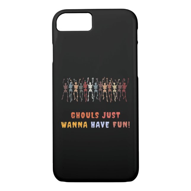 Ghouls Just Wanna Have Fun – Haunted Case-Mate iPhone Case (Back)