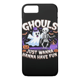 Ghouls Just Wanna Have Fun Lazy Sloth iPhone 8/7 Case