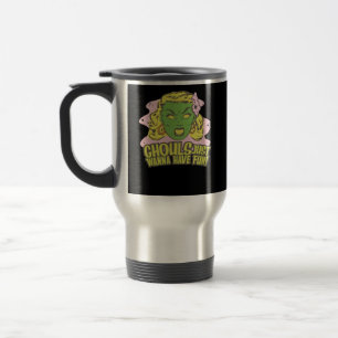 Ghouls Just Wanna Have Fun Lazy Sloth Travel Mug