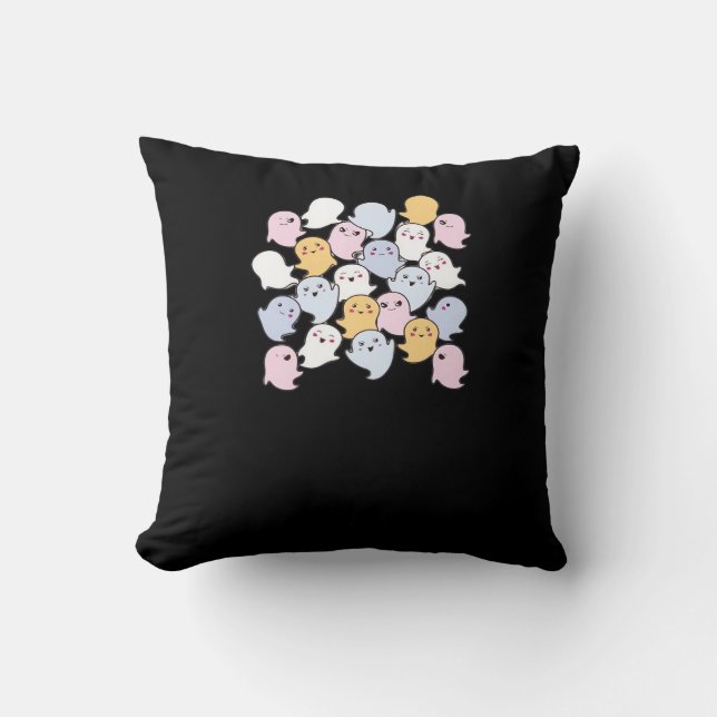 Ghouls Just Wanna Have Fun – Midnight Basic Style Cushion (Front)