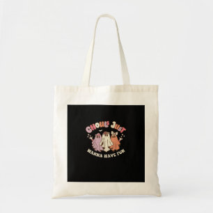 Ghouls Just Wanna Have Fun Retro Halloween Groovy  Tote Bag