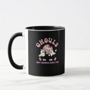 Ghouls Just Wanna Have Fun Retro Halloween Party C Mug