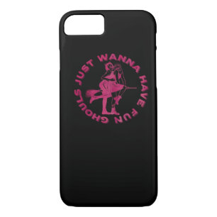 Ghouls Just Wanna Have Fun – Retro Spooky Design iPhone 8/7 Case