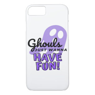 Ghouls Just Wanna Have Fun Sloth Halloween iPhone 8/7 Case