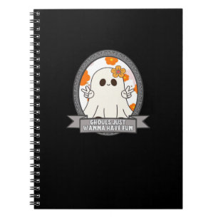 Ghouls Just Wanna Have Fun Sloth Halloween Notebook