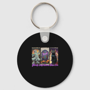 Ghouls Just Wanna Have Fun Sloth Style Key Ring