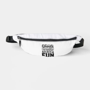 Ghouls Just Wanna Have Fun Vintage Halloween SVG_1 Bum Bags