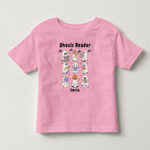Ghouls Reader Books Toddler T-Shirt