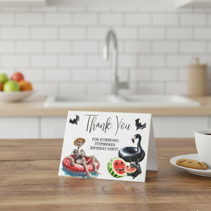 Ghouls Wanna Have Sun Summerween  Thank You Card