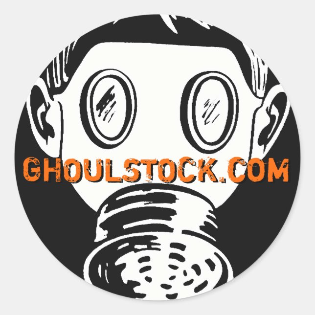 Ghoulstock.com Sticker (Front)