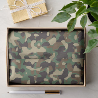 GI Camouflage Military Celebration Party Tissue Paper