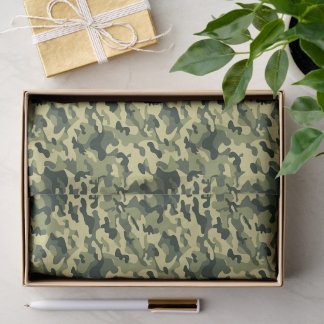GI Camouflage Military Soldier Celebration Party Tissue Paper