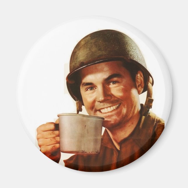 GI Cuppa Joe Magnet (Front)