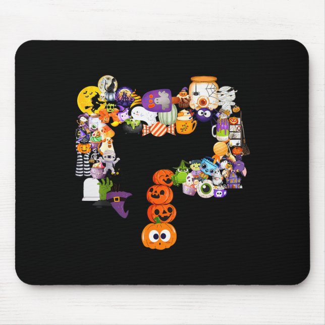 Gi Endoscopy Nurse Endo Tech Colonoscopy Colon Hal Mouse Pad (Front)