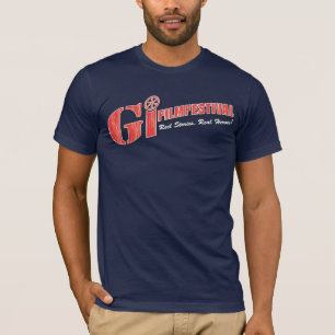GI Film Festival Shirt   Red Logo