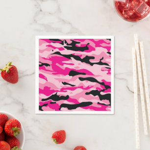 GI JANE Military Camouflage Party Napkins