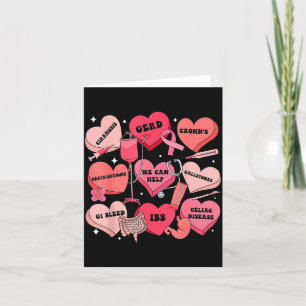 Gi Nurse Valentine Hearts Candy Gastroenterology E Card