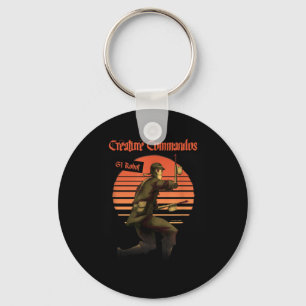 Gi Robot Poster Key Ring