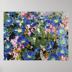 Giacometti - Blau Winden Poster