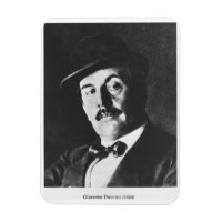 Giacomo Puccini (1858-1924) 1924 (photolitho) (b/w