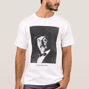 Giacomo Puccini (1858-1924) 1924 (photolitho) (b/w T-Shirt